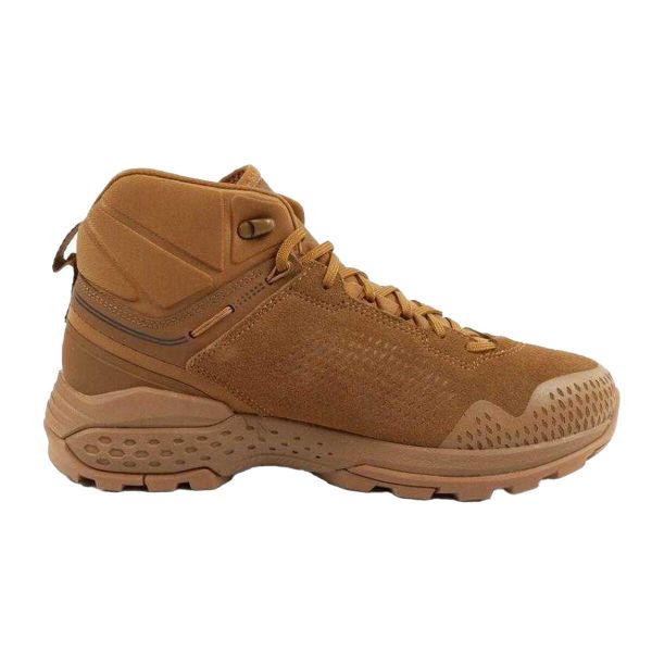 Męskie Skórzane Buty Turystyczne T4 Grooved. Brązowe buty turystyczne Garmont, bez wzorów, z gumy, bez zapięcia, trekkingowe. Za 506.99 zł.