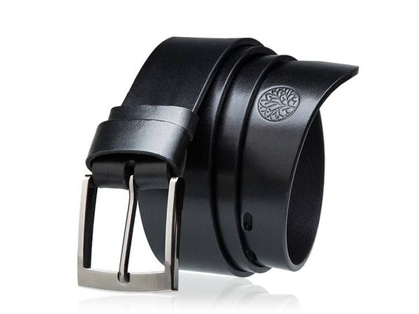 Skórzany pasek BETLEWSKI LIC40-0 CZARNY 105. Czarne paski Betlewski, bez wzorów, ze skóry. Za 119.00 zł.