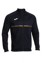 Kurtka z dresu Joma Record III. Czarne bluzy bez kaptura Joma, l, bez wzorów, z dresówki, bez kaptura. Za 297.50 zł.