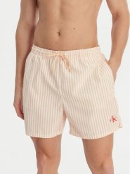Calvin Klein Swimwear Szorty kąpielowe LV00N61045 Pomarańczowy. Brązowe kąpielówki Calvin Klein Swimwear, m, bez wzorów, z syntetyku. Za 249.99 zł.