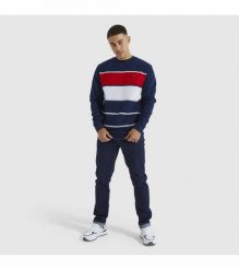 ELLESSE BLUZA MĘSKA SPORTOWA BEZ KAPTURA KOLOR WIELO KOLOROWY. Bluzy z kapturem Ellesse, l, bez wzorów, z bawełny, bez kaptura. Za 154.28 zł.