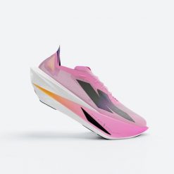 Buty do biegania Kiprun Kipstorm Lab. Czerwone buty do biegania KIPRUN, bez wzorów, bez zapięcia, do biegania. Za 1,299.99 zł.