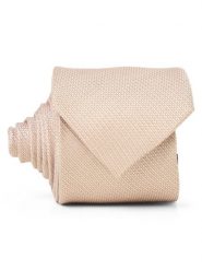 Andrew James Krawat z zawartością jedwabiu Mężczyźni Bawełna beżowy, ONE SIZE. Brązowe krawaty i muchy Andrew James, bez wzorów, z bawełny. Za 179.95 zł.