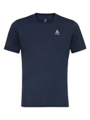 Odlo Koszulka sportowa "Cardada" w kolorze granatowym rozmiar: S. Niebieskie t-shirty sportowe ODLO, bez wzorów, z włókna, bez ramiączek, outdoorowe. Za 114.44 zł.