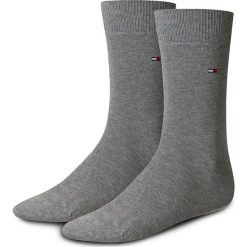 Zestaw 2 par wysokich skarpet męskich TOMMY HILFIGER - 371111 Middle Grey Melange 758. Skarpety marki Tommy Hilfiger. Za 49.99 zł.