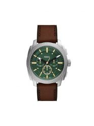 Fossil Zegarek Machine Chronograph FS6100 Brązowy. Brązowe zegarki Fossil. Za 689.99 zł.