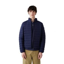 Lekka kurtka puchowa JOTT Aragon. Niebieskie kurtki Jott, m, bez wzorów, z puchu, bez kaptura. W wyprzedaży za 697.50 zł.