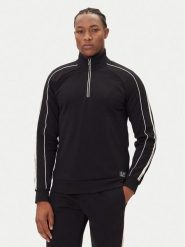 EA7 Emporio Armani Bluza 7M000971 AF10377 UC001 Czarny Regular Fit. Czarne bluzy EA7 Emporio Armani, m, bez wzorów, z bawełny, bez kaptura. Za 419.99 zł.