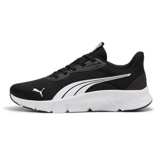 Buty sportowe Puma Flexfocus Lite Modern Black-heat Fi. Czarne buty turystyczne Puma, bez wzorów, z materiału, bez zapięcia, trekkingowe. Za 390.00 zł.