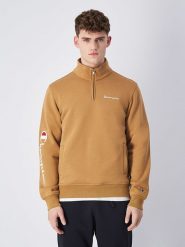 Champion Bluza w kolorze jasnobrązowym rozmiar: M. Brązowe bluzy Champion, m, bez wzorów, bez kaptura. Za 84.01 zł.