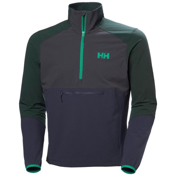 Kurtka przeciwwiatrowa 1/2 zip Helly Hansen Cascade Shield. Fioletowe kurtki Helly Hansen, m, bez wzorów, bez kaptura. W wyprzedaży za 610.00 zł.