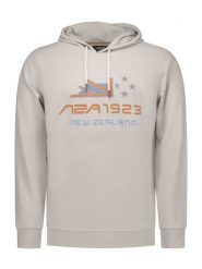 NEW ZEALAND AUCKLAND Bluza w kolorze beżowym rozmiar: M. Brązowe bluzy New Zealand Auckland, m, bez wzorów, z kapturem. Za 192.33 zł.
