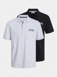 Jack&Jones Komplet 2 koszulek polo Josh 12257011 Kolorowy Standard Fit. Koszulki polo Jack&Jones, m, bez wzorów, z bawełny, bez kołnierzyka, bez ramiączek. Za 129.99 zł.