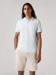 Levi's Koszulka polo w kolorze białym rozmiar: L. Białe koszulki polo Levi's®, l, bez wzorów, bez kołnierzyka, bez ramiączek. Za 98.45 zł.