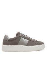 KARL LAGERFELD Sneakersy KL52218 Brązowy. Brązowe buty sportowe casual KARL LAGERFELD, bez wzorów, z nubiku, bez zapięcia. Za 619.99 zł.