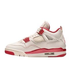 Air Jordan 4 Retro Valentine's Day Sierra Red. Czerwone buty do koszykówki Jordan, bez zapięcia, do koszykówki. Za 966.98 zł.