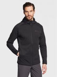 Jack Wolfskin Bluza Baiselberg 1710541 Czarny Regular Fit. Czarne bluzy Jack Wolfskin, m, bez wzorów, z syntetyku, bez kaptura. Za 269.99 zł.