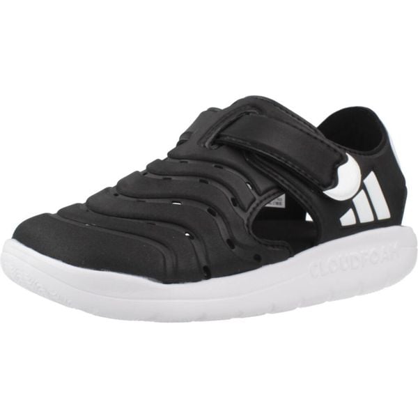 Sandały ADIDAS JP9417 SANDALIA WATER Czarny. Białe sandały Adidas, z gumy, bez zapięcia. Za 195.50 zł.