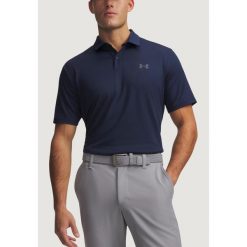 Polo z krótkim rękawem Mężczyzna UNDER ARMOUR UA MATCHPLAY POLO. Niebieskie koszulki polo Under Armour, m, bez wzorów, z materiału, bez kołnierzyka, bez ramiączek. Za 315.10 zł.