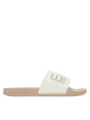 EA7 Emporio Armani Klapki 7X000108 AF15118 M6086 Beżowy. Brązowe klapki EA7 Emporio Armani, z tworzywa sztucznego. Za 239.99 zł.