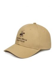 Beverly Hills Polo Club Czapka z daszkiem CWBEO-BHPC-U3-002-SS26 Beżowy. Brązowe czapki z daszkiem Beverly Hills Polo Club, bez wzorów, z bawełny. Za 79.99 zł.