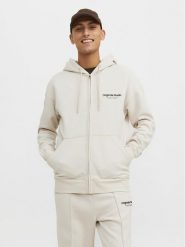 Jack&Jones Bluza Vesterbro 12241691 Beżowy Relaxed Fit. Brązowe bluzy Jack&Jones, m, bez wzorów, z syntetyku, bez kaptura. Za 119.99 zł.