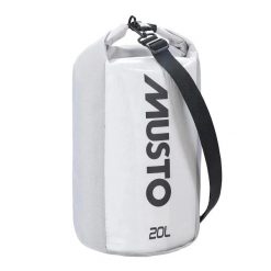 Wodoodporna torba Musto 2.0 20 L. Czarne torby na ramię Musto, bez wzorów, z materiału, na ramię, duże, bez dodatków. Za 189.99 zł.