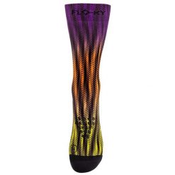 Skarpety Floky Socks S-Mash Fantasy Dorośli. Brązowe skarpetki sportowe FLOKY, z aplikacjami, prążkowane. Za 155.95 zł.