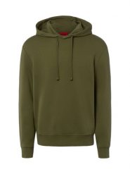 HUGO bluza z kapturem Mężczyźni Bawełna (100%) zielony, XXL. Zielone bluzy z kapturem Hugo, m, bez wzorów, z bawełny, z kapturem. Za 499.95 zł.