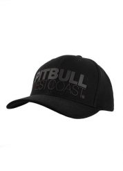 Czapka męska Pitbull Snapback Classic SEASCAPE. Czarne czapki z daszkiem PITBULL, z aplikacjami, z bawełny. Za 159.99 zł.