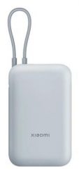 Xiaomi 10000 mAh z wbudowanym kablem niebieski. Niebieskie powerbanki . Za 84.90 zł.