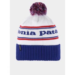 Czapka na zimę Patagonia Powder Town Beanie - blue. Czerwone czapki zimowe Patagonia, bez wzorów. Za 126.89 zł.