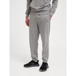 Spodnie do biegania Hummel Pulse. Szare buty treningowe Hummel, bez wzorów, z dresówki, do biegania. Za 144.50 zł.