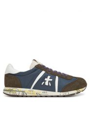 Premiata Sneakersy Lucy Var 7252 Khaki. Brązowe buty sportowe casual Premiata, bez wzorów, z materiału, bez zapięcia. Za 839.99 zł.