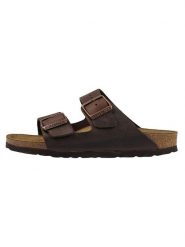 Birkenstock Skórzane klapki "Arizona" w kolorze brązowym rozmiar: 43. Brązowe klapki Birkenstock. Za 329.89 zł.