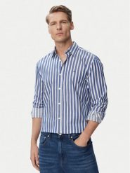Tommy Jeans Koszula DM0DM23414 Niebieski jasny Regular Fit. Niebieskie koszule Tommy Jeans, m, bez wzorów, z bawełny, bez kołnierzyka, bez ramiączek. Za 329.99 zł.
