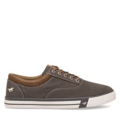 Trampki Mustang. Szare trampki Mustang, m, bez wzorów, bez zapięcia. Za 229.99 zł.