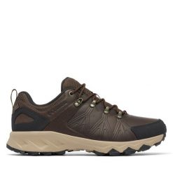 Trekkingi Columbia. Brązowe buty trekkingowe Columbia, bez wzorów, bez zapięcia. Za 409.99 zł.