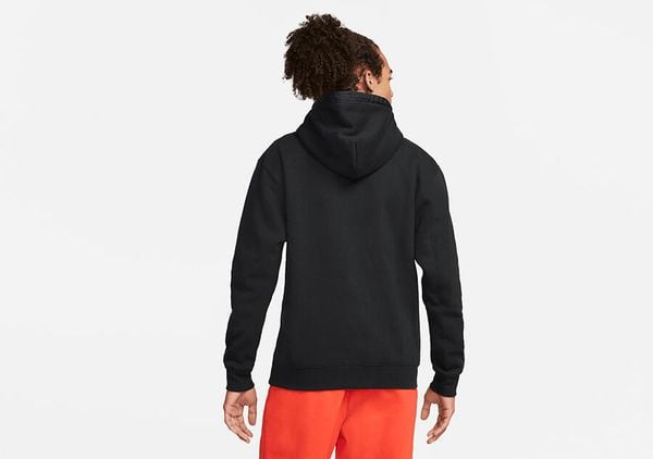Bluza męska nike air jordan essentials mountainside hoodie black. Czarne bluzy z kapturem Nike, na zimę, m, bez wzorów, z dzianiny, z kapturem. Za 388.00 zł.