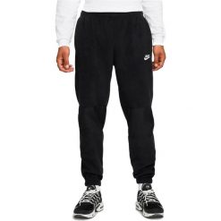 Spodnie sportowe męskie Nike Club Fleece Pant. Czarne spodnie treningowe długie Nike, m, bez wzorów, z dresówki. Za 279.99 zł.