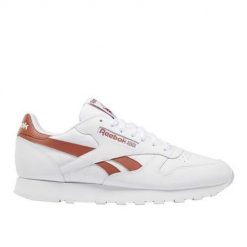 Buty męskie Reebok CL Lthr. Białe buty sportowe casual Reebok, bez wzorów, z gumy. Za 399.99 zł.