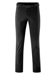 Maier Sports Spodnie softshellowe "Perlit" w kolorze czarnym rozmiar: 56. Czarne spodnie treningowe długie Maier Sports, bez wzorów, z tkaniny. Za 204.48 zł.