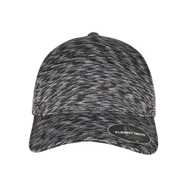 Czapka Z Daszkiem Delta Unipanel. Szare czapki z daszkiem FLEXFIT, bez wzorów, z materiału. Za 99.99 zł.