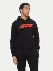 Puma Bluza F1 Ess Logo 625853 Czarny Regular Fit. Czarne bluzy Puma, m, bez wzorów, z bawełny, bez kaptura. Za 199.99 zł.