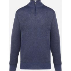 Granatowy Golf z Wełną Lalone. Niebieskie golfy Born2be, m, bez wzorów, z dzianiny, bez ramiączek. W wyprzedaży za 67.99 zł.