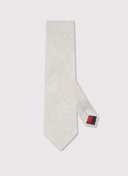 PAKO LORENTE – Jedwabny beżowy krawat męski. Brązowe krawaty i muchy Pako Lorente, bez wzorów, z jedwabiu. Za 149.99 zł.