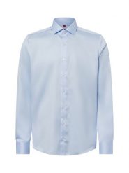 Finshley & Harding koszula biznesowa - non-iron Mężczyźni Slim Fit Bawełna niebieski, 39. Niebieskie koszule Finshley & Harding, m, bez wzorów, z bawełny, bez kołnierzyka, bez ramiączek. Za 229.95 zł.