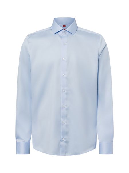 Finshley & Harding koszula biznesowa - non-iron Mężczyźni Slim Fit Bawełna niebieski, 39. Niebieskie koszule Finshley & Harding, m, bez wzorów, z bawełny, bez kołnierzyka, bez ramiączek. Za 229.95 zł.
