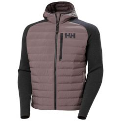 Kurtka z kapturem Helly Hansen Arctic Ocean Hybrid. Szare kurtki Helly Hansen, s, bez wzorów, z materiału, z kapturem. Za 698.50 zł.