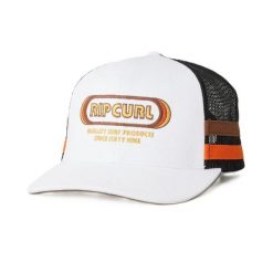 Czapka z daszkiem męska Rip Curl Surf Revival Trucker. Białe czapki z daszkiem Rip Curl, bez wzorów. Za 109.99 zł.